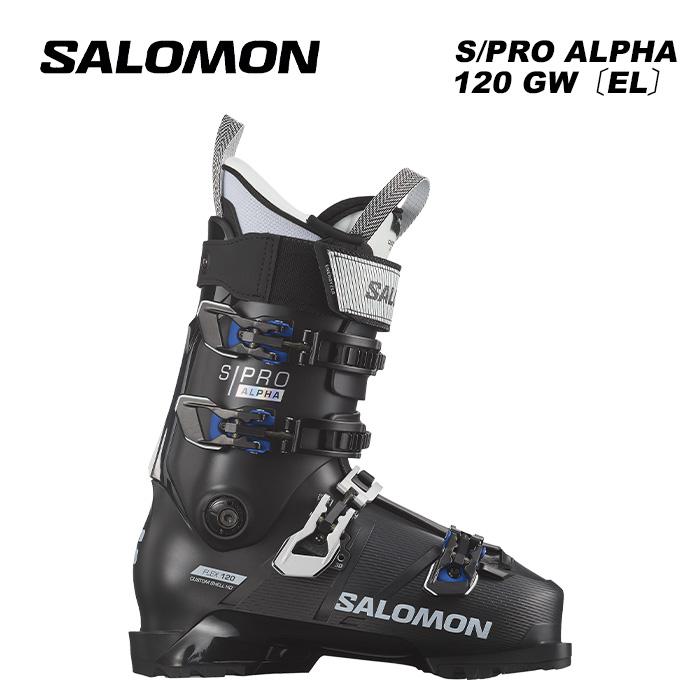 スキー SALOMON S/PRO ALPHA120 EL SALOMON サロモン スキーブーツ S/PRO ALPHA 120 GW〔EL〕 Black/White