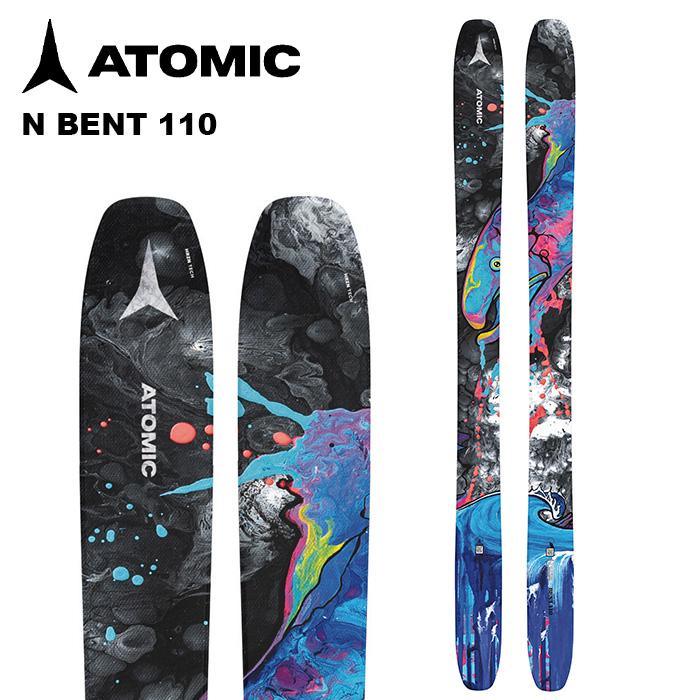 ATOMIC アトミック スキー板 BENT 110 板単品 24-25 モデル : FUSO SKI