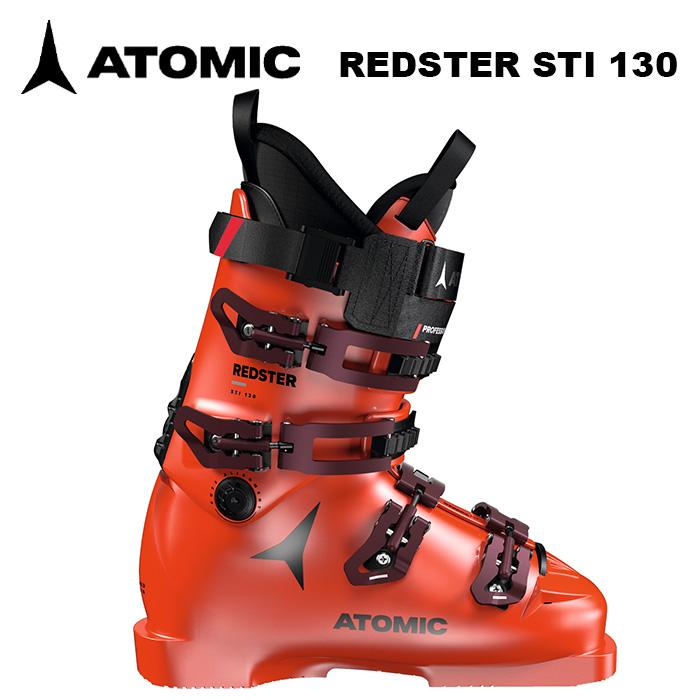 アトミックスキーブーツＳＴＩ130 ATOMIC アトミック スキーブーツ REDSTER STI 130 Red/Black 24-25