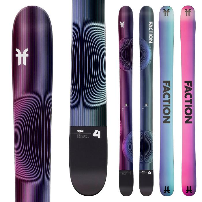 Faction Studio4 パウダー板 Faction ファクション スキー板 Studio 4 板単品 24-25 モデル : FUSO