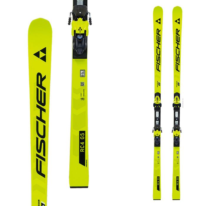FISCHER フィッシャー スキー板 RC4 WORLDCUP GS WOMEN M-PLATE + RC4 Z17 FREEFLEX ST ビンディングセット 24-25 モデル_1
