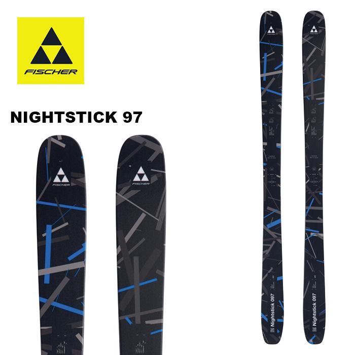 新品同様FISCHER NIGHTSTICK 97 170cm金具付24-25型 FISCHER フィッシャー スキー板 NIGHTSTICK 97 板単品 24-25