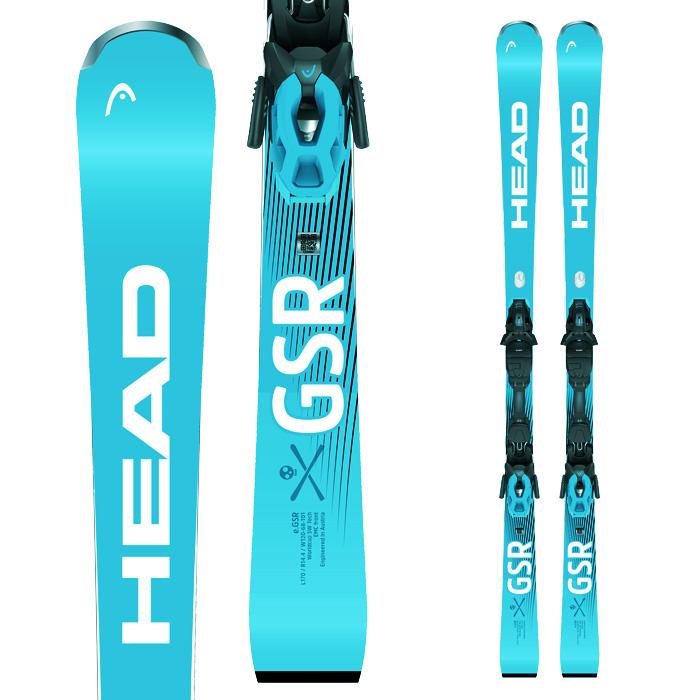 HEAD ワールドカップ レベルズ E.GSR スピードブル HEAD ヘッド スキー板 WORLDCUP REBELS E.GSR SPEEDBLUE + PR 11