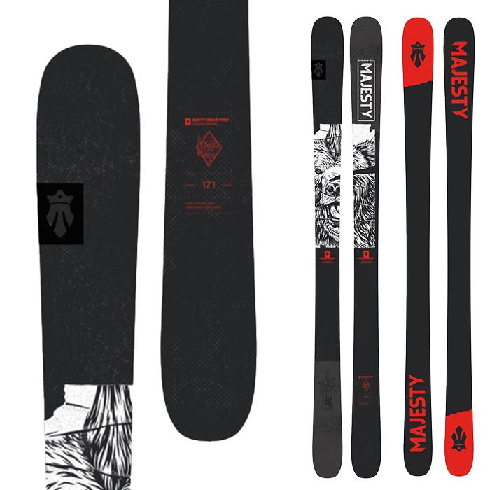 Majesty マジェスティ スキー板 Dirty Bear PRO LTD 板単品 25 Majesty マジェスティ スキー板 Dirty Bear PRO LTD 板単品 25