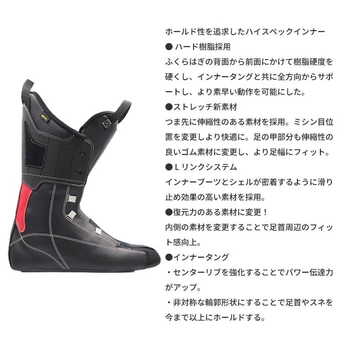 レグザムR-EVO130S H24 24cm 24/25モデル【新品 未使用】 REXXAM レグザム スキーブーツ R-EVO 130 S 24-25 モデル : FUSO SKI