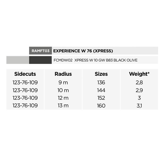 Pack Ski ROSSIGNOL Experience 76 + Xpress 10 GW B83 - Noir - NEUF