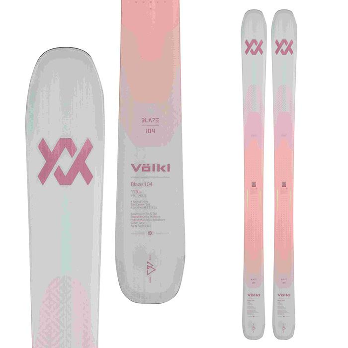 Volkl フォルクル スキー板 BLAZE 104 BLUE PINK 板単品 24-25 Volkl フォルクル スキー板 BLAZE 104 BLUE PINK 板単品 24-25