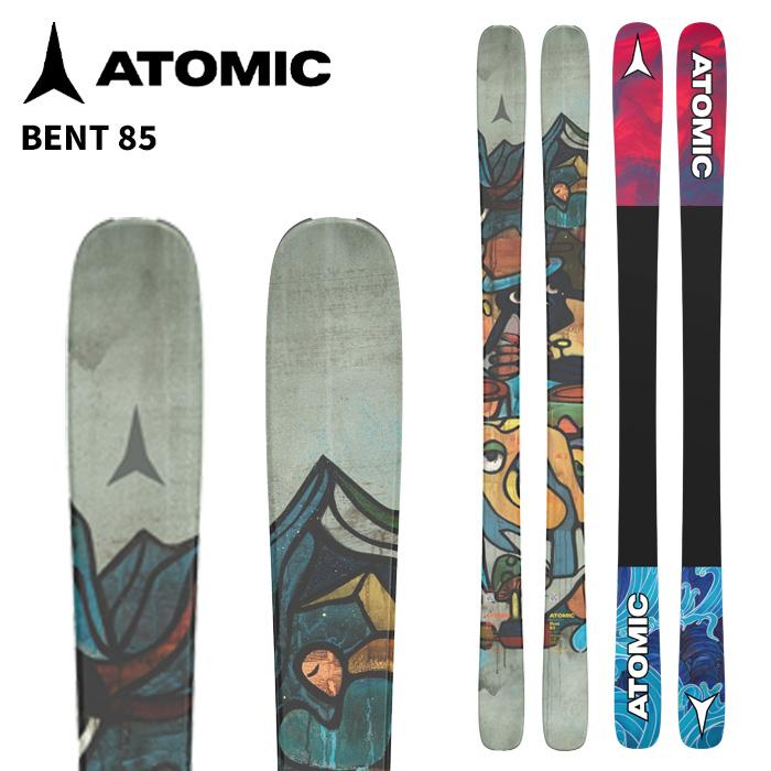 ATOMIC アトミック スキー板 BENT 85 板単品 25-26 モデル : FUSO SKI 