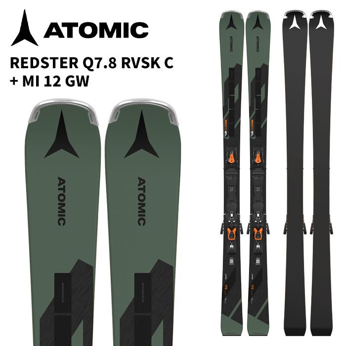 ATOMIC アトミック スキー板 REDSTER Q7.8 RVSK C + MI 12 GW