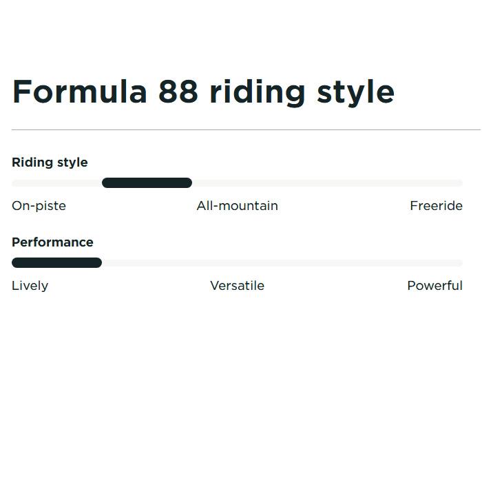 EXTREM エクストリーム スキー板 FORMULA 88 板単品 25-26 モデル_6