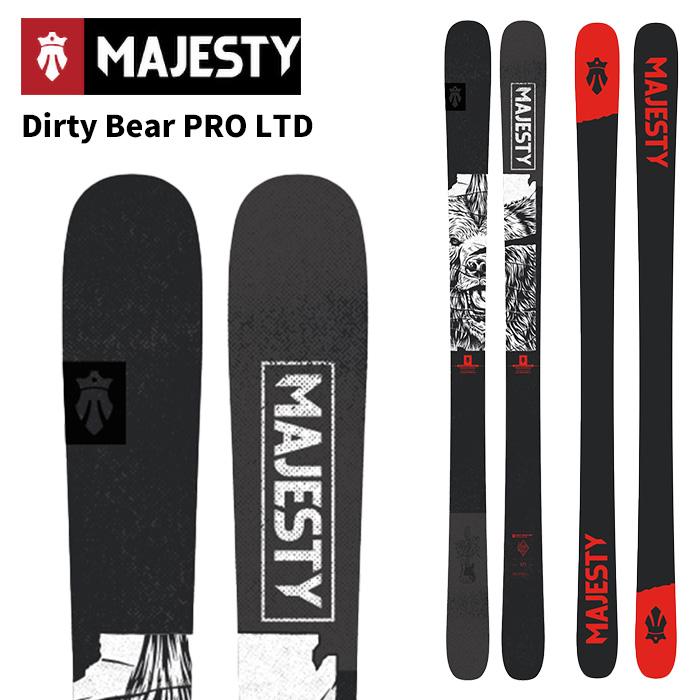 Majesty マジェスティ スキー板 Dirty Bear PRO LTD 板単品 25-26 