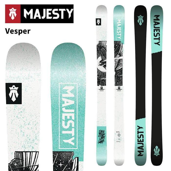 Majesty マジェスティ スキー板 Vesper 板単品 25-26 モデル