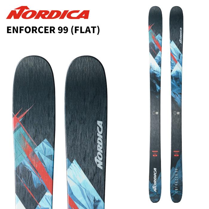 NORDICA ノルディカ スキー板 ENFORCER 99 (FLAT) RED/BLUE/BLACK 板