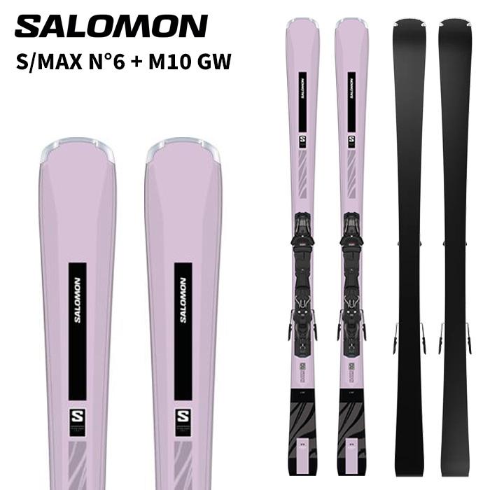 SALOMON サロモン スキー板 S/MAX N°6 + M10 GW ビンディングセット 25