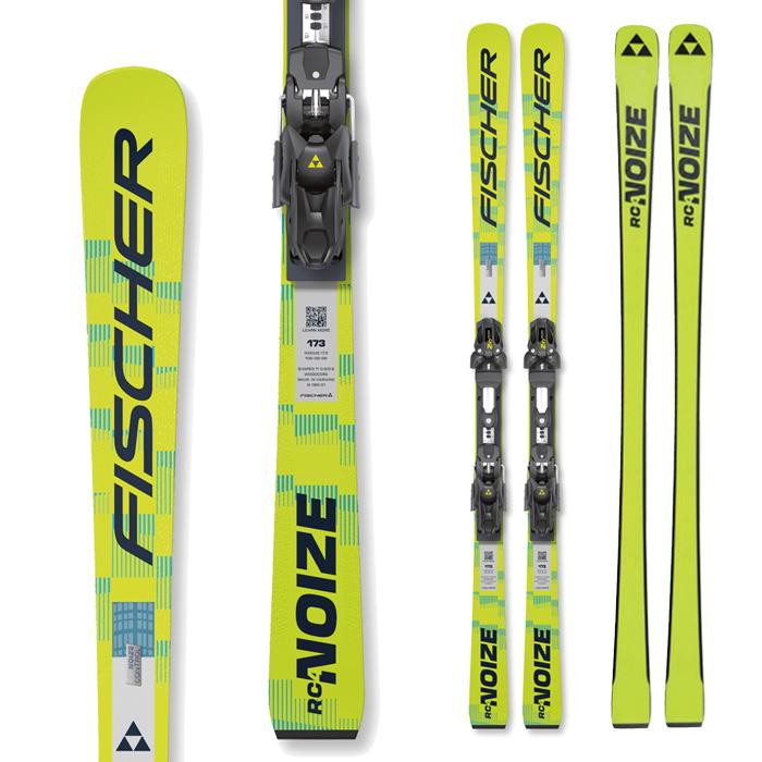 Fischer Z17 スキービンディング　【美品】 FISCHER フィッシャー スキー板 RC4 NOIZE M-PLATE + Z17 FREEFLEX ST