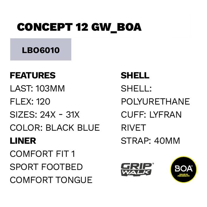 LANGE ラング スキーブーツ CONCEPT 12 GW BOA 26-27モデル_10