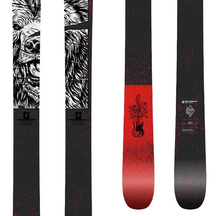 Majesty マジェスティ スキー板 Dirty Bear PRO 板単品 26-27モデル