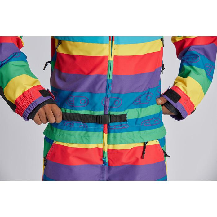 AIRBLASTER エアブラスター ウエア Kook Suit Shark/Spruce/Rainbow Stripe 23-24(2024)モデル ジャケット｜fusosports｜11