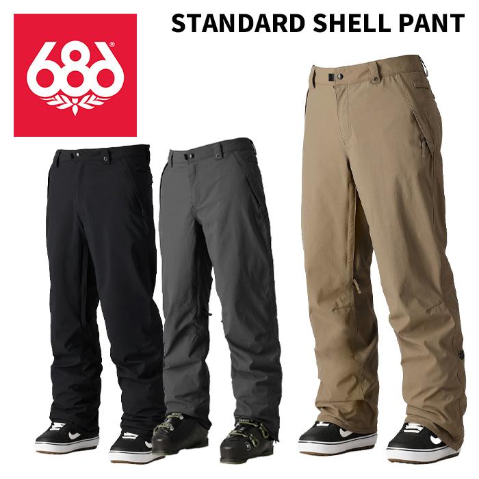 686 シックスエイトシックス ウェア STANDARD SHELL PANT 24-25(2025