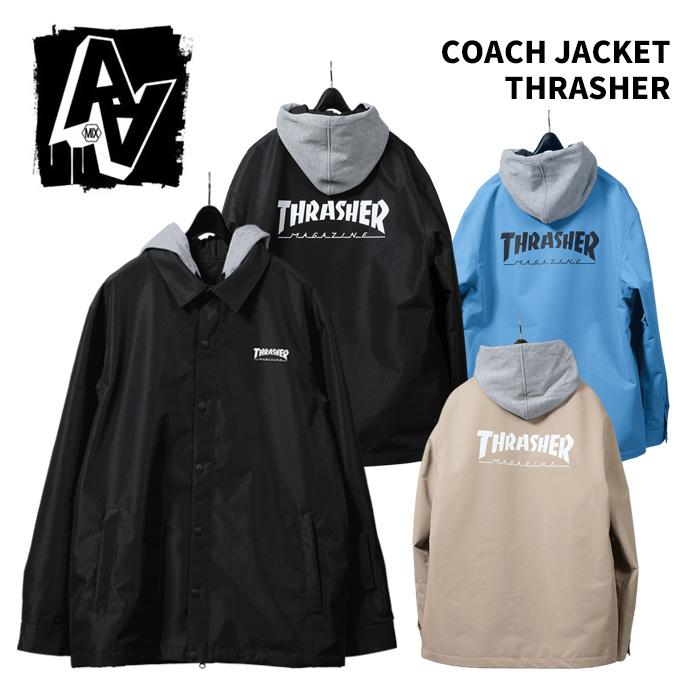 【美品】AA THRASHER コーチジャケット　ダブルエー AA ダブルエー ウェア COACH JACKET THRASHER 24-25(2025