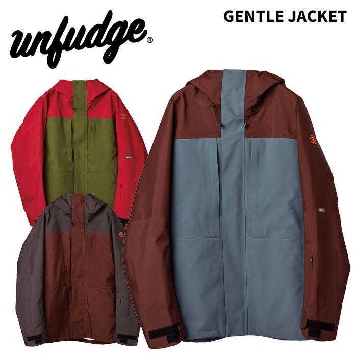 【新品未使用】unfudge GENTLE 23-24 Lサイズ UNFUDGE アンファッジ ウェア GENTLE JACKET 24-25(2025)モデル
