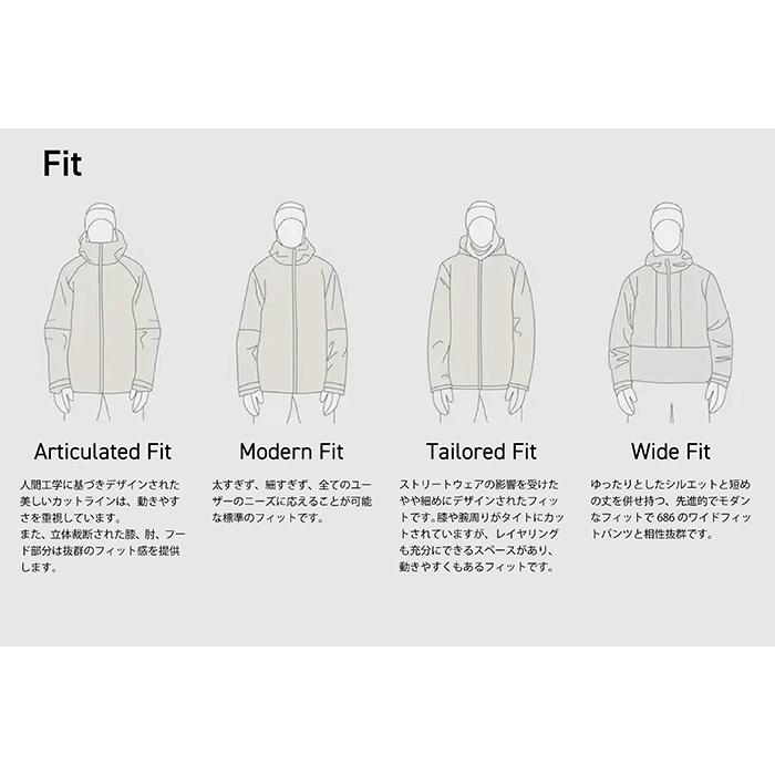 686 シックスエイトシックス ウェア MENS GORE-TEX CORE SHELL JACKET 25-26(2026)モデル ジャケット_23