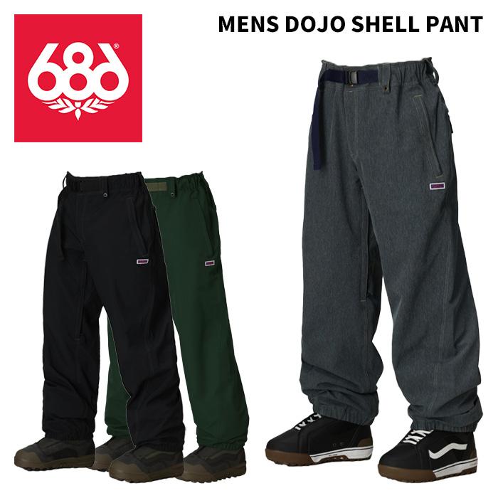 686/シックスエイトシックス dojo shell 2025-26 686 シックスエイトシックス ウェア MENS DOJO SHELL PANT 25-26(2026