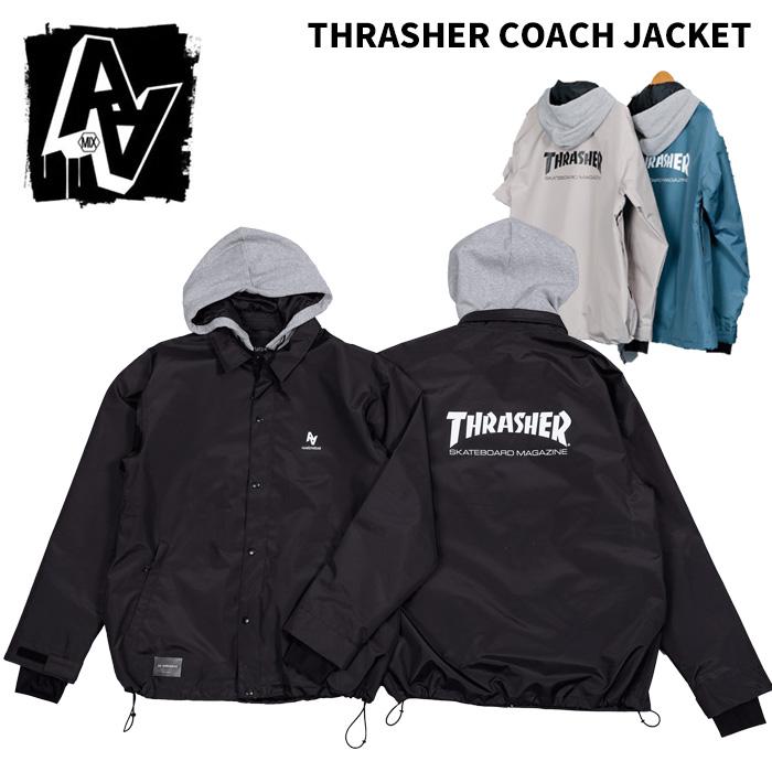 AA/THRASHER コーチジャケット ダブルエー　スノーボードウェア AA ダブルエー ウェア THRASHER COACH JACKET 25-26(2026) モデル