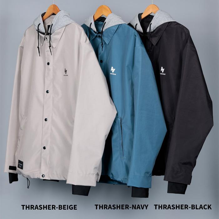 AA/THRASHER コーチジャケット ダブルエー　スノーボードウェア AA ダブルエー ウェア THRASHER COACH JACKET 25-26(2026) モデル