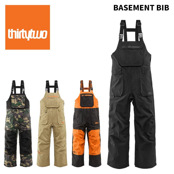 THIRTYTWO サーティーツー ウェア BASEMENT BIB 25-26(2026)モデル