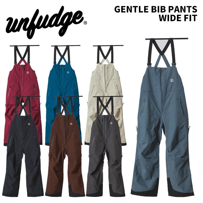 unfudge アンファッジ ウェア GENTLE BIB PANTS WIDE FIT 25-26(2026
