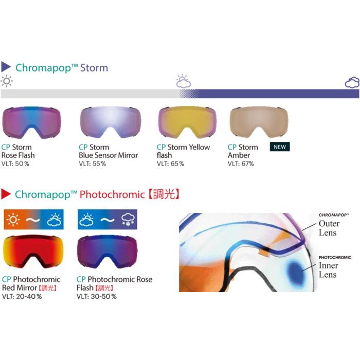 SMITH スミス ゴーグル 4D MAG AC | Sage Cattabriga-Alosa（CP Photochromic Rose Flash / CP Storm Blue Sensor Mirror） 23-24モデル【返品交換不可商品】｜fusosports｜05