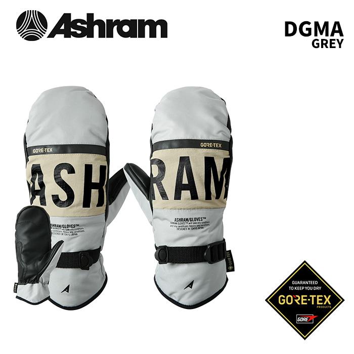ASHRAM アシュラム グローブ DGMA GREY ドグマ ASRM24W07 24-25モデル