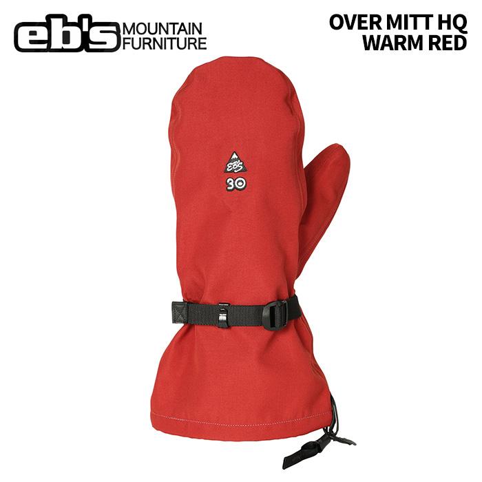 eb's【24/25・OVER MITT HQ：WARM RED】エビス オーバーミット ハイ