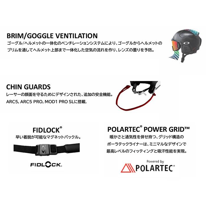 OAKLEY オークリー ヘルメット MOD1 ASIAN FIT(ROUND FIT) POSEIDON