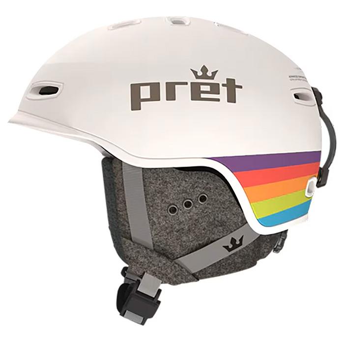 プレット PRET CYNIC LYRIC レディース 女性用 ヘルメット バックカントリー スキー スノーボード ウェア アウトドア PRET プレット ヘルメット Lyric X2 CG Edition レディース 24-25