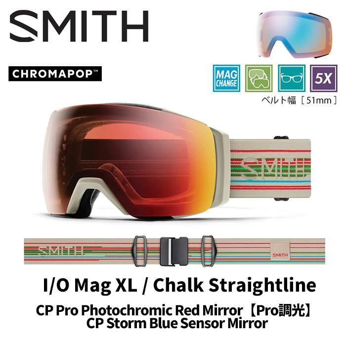 スキー・スノーボードアクセサリー SMITH I/O MAG CP PHOTOCHROMIC RED MIRROR Smith I/O MAG Replacement Goggle Lenses - PROLENS