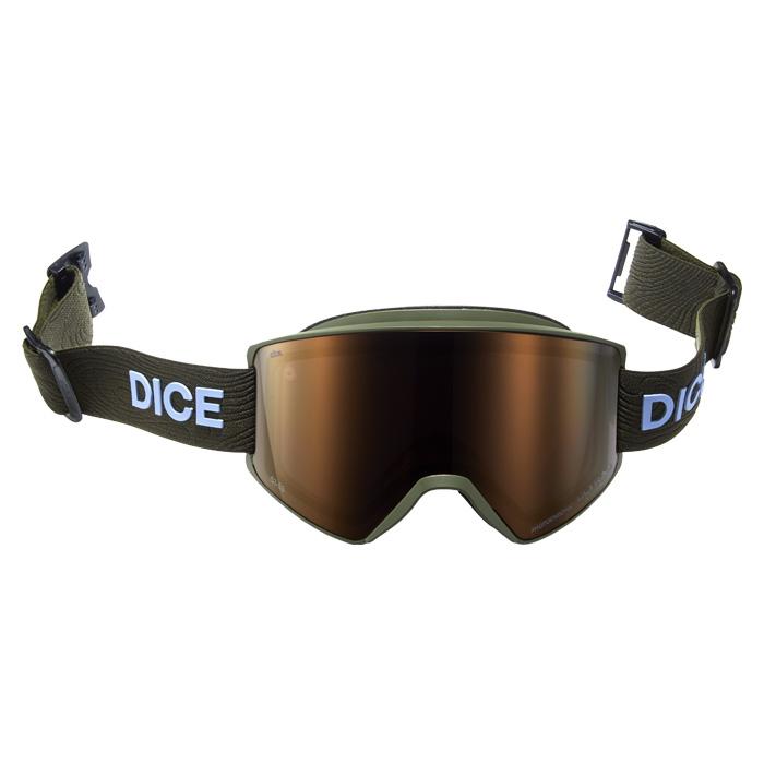DICE ダイス ゴーグル SHOWDOWN OLV SD54276 (C-UL LPU/BRZ) 調光×ULTRAライトパープル/ブロンズミラー 25-26モデル_1