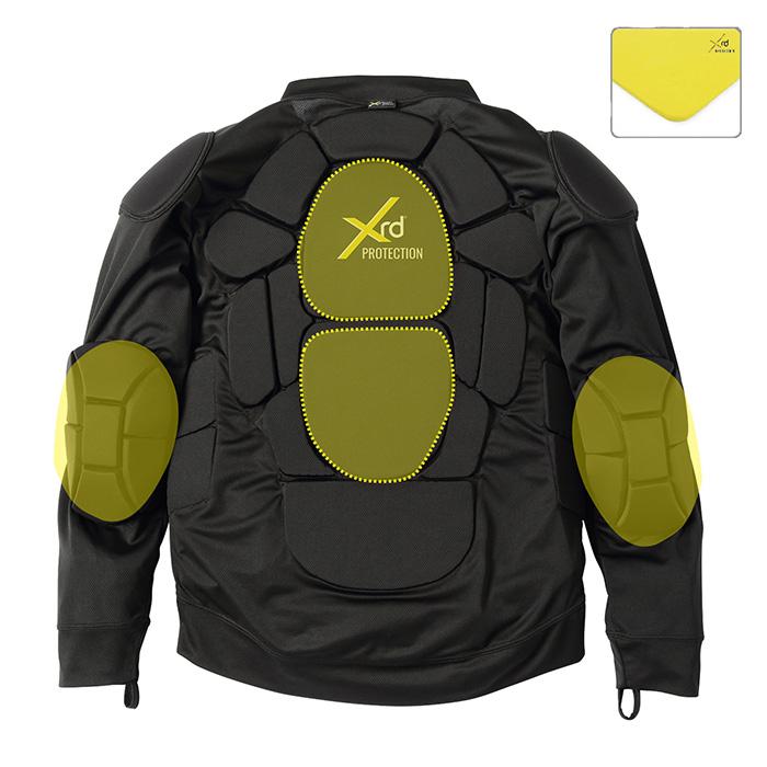 eb's エビス BODY PAD XRD BLACK ボディパッドXRD プロテクター