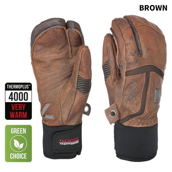 LEVEL レベル グローブ OFF PISTE LEATHER TRIGGER 25-26モデル : FUSO