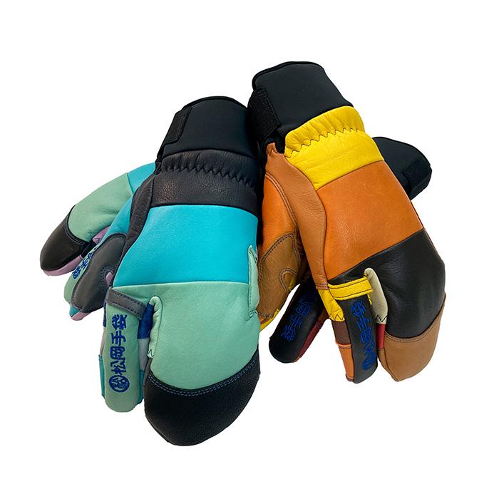 ESK-2430P】松岡手袋 MATSUOKA GLOVE グローブ Extream Ride patchwork