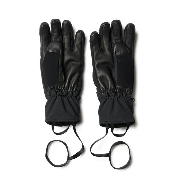 NEWERA ニューエラ グローブ OD SNOW GLOVE 5FINGER UNDER BLK 25-26モデル　スキー　スノーボード_3