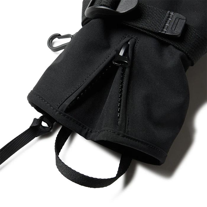 NEWERA ニューエラ グローブ OD SNOW GLOVE 5FINGER UNDER BLK 25-26モデル　スキー　スノーボード_10
