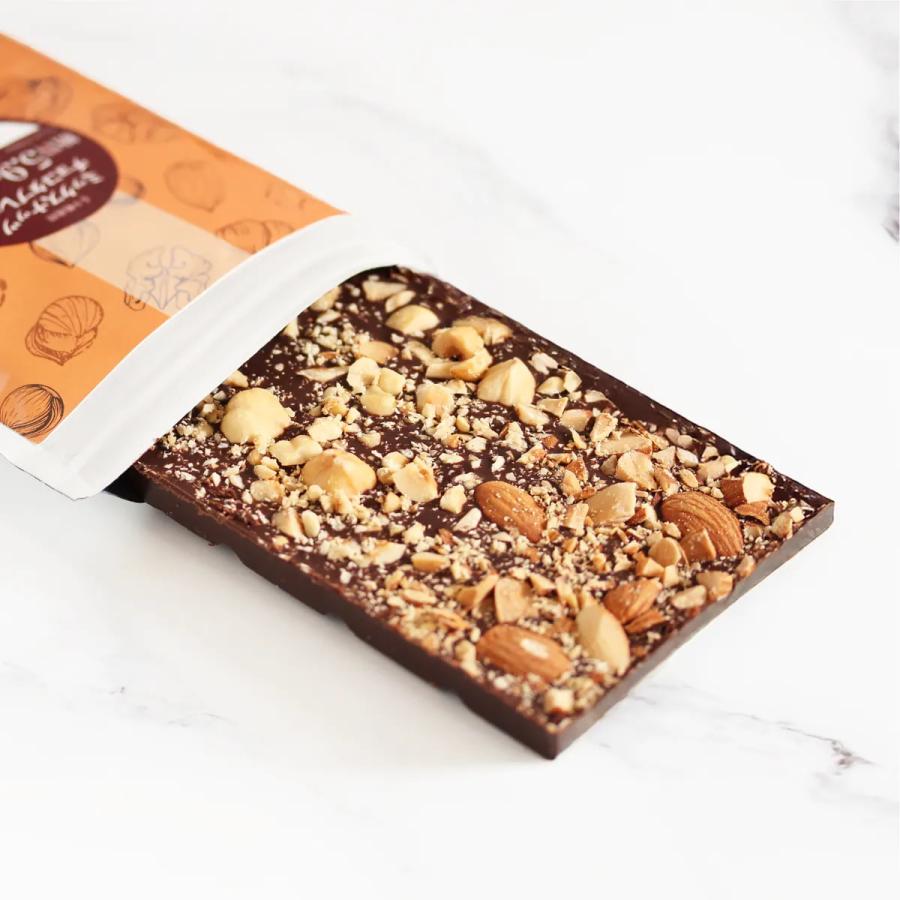 ミックスナッツチョコタブレット 糖質5.9g : フスボンヤフー