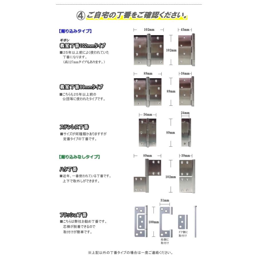 洋室建具 アクリルダブル入り ドア タイプHB 高さ：1821〜2100mmのオーダー建具はこちらからのご購入になります。「ドア本体のみのお届けとなります」_5
