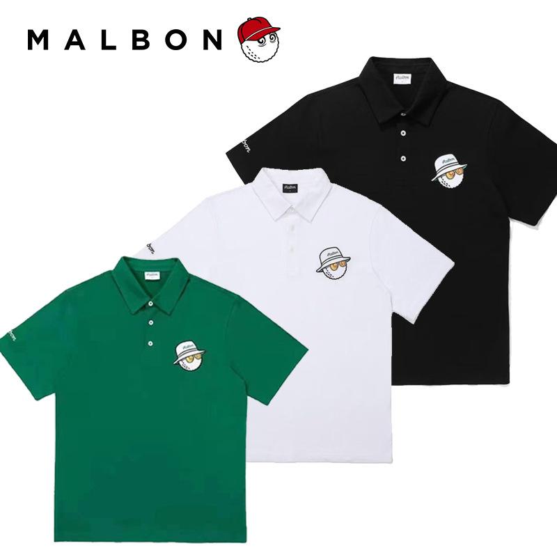MALBON GOLF ポロシャツ BUCKETS THOMPSON POLO マルボンゴルフ cqml001風車村ストア 通販