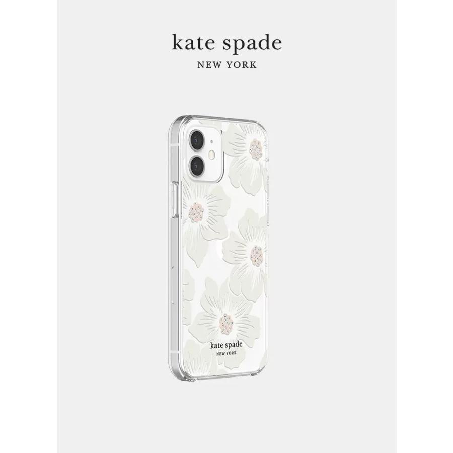 ケイトスペード iPhone12 12promax ケース Kate Spade スマホケース ブランド 花柄 おしゃれ クリア 透明 大人