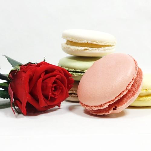 プリザーブドフラワーとマカロン ５個入 ギフトセット 送料無料 10 Motherset マカロンとジェラート ふたば茶亭 通販 Yahoo ショッピング