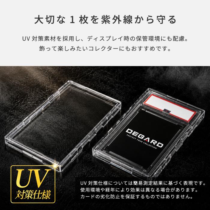PSA鑑定カード 保護ケース [DEGARD]】PSA 鑑定カード クリア 保管 全面