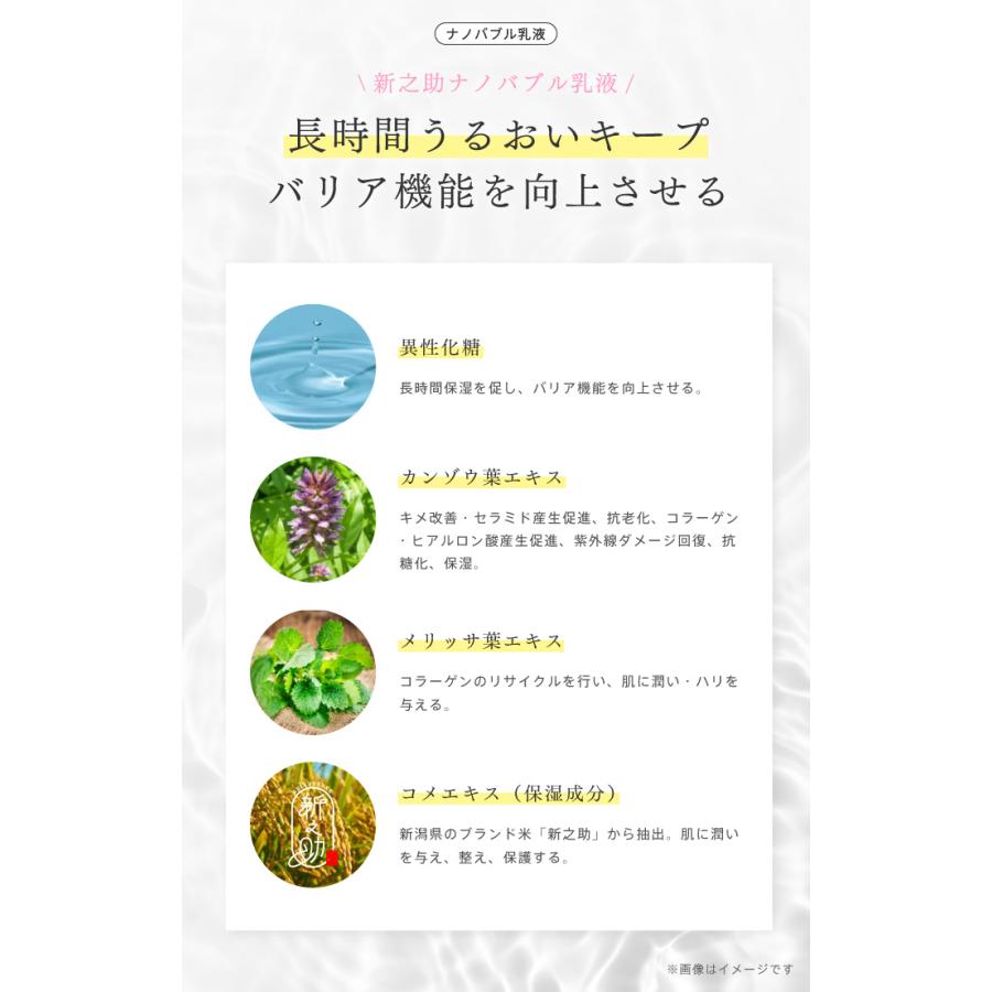 ポイント10倍 新潟特産コスメ】新之助 ナノバブル化粧水 + ナノバブル